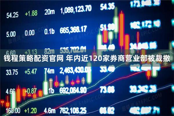 钱程策略配资官网 年内近120家券商营业部被裁撤